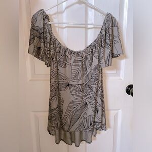 Simply Sisters by Lola Miller - Hi-Low Off Shoulder Top